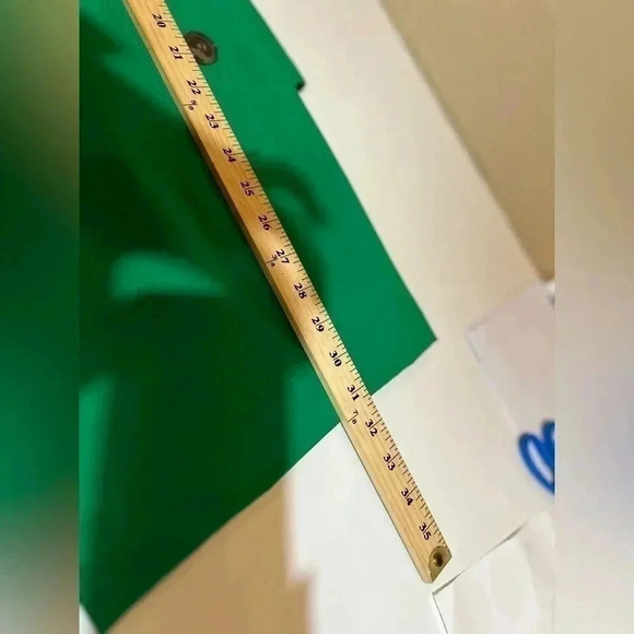 Dennis Basso Water Resistant Button Front Kelly green Jacket small - Picture 11 of 12